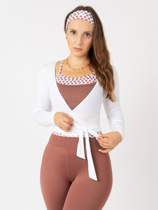 Tie- Wrap Top POLKA