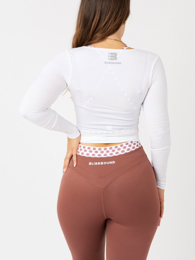 Tie- Wrap Top POLKA