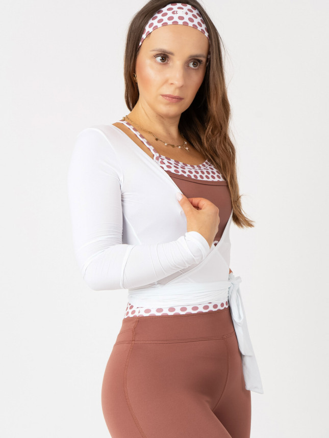 Tie- Wrap Top POLKA