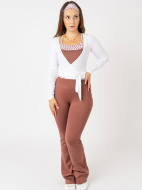 Tie- Wrap Top POLKA