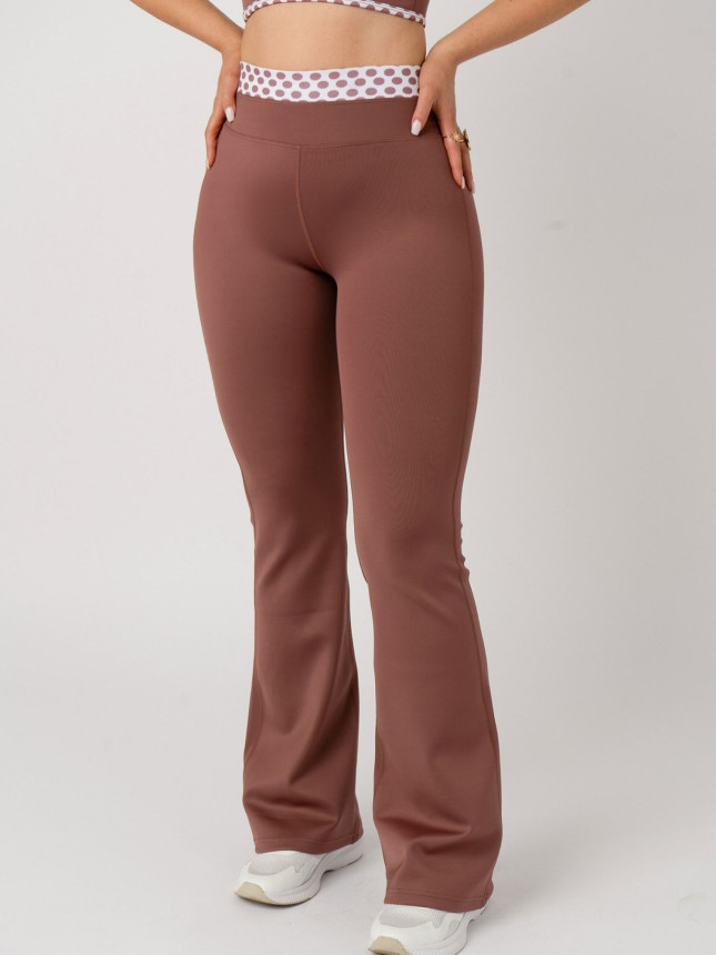 Flare Leggings POLKA