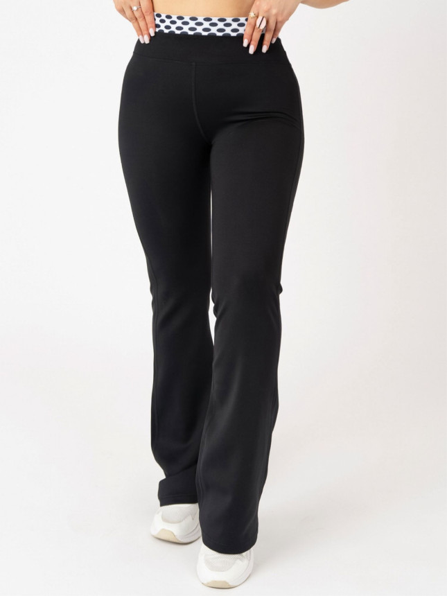 Flare Leggings POLKA